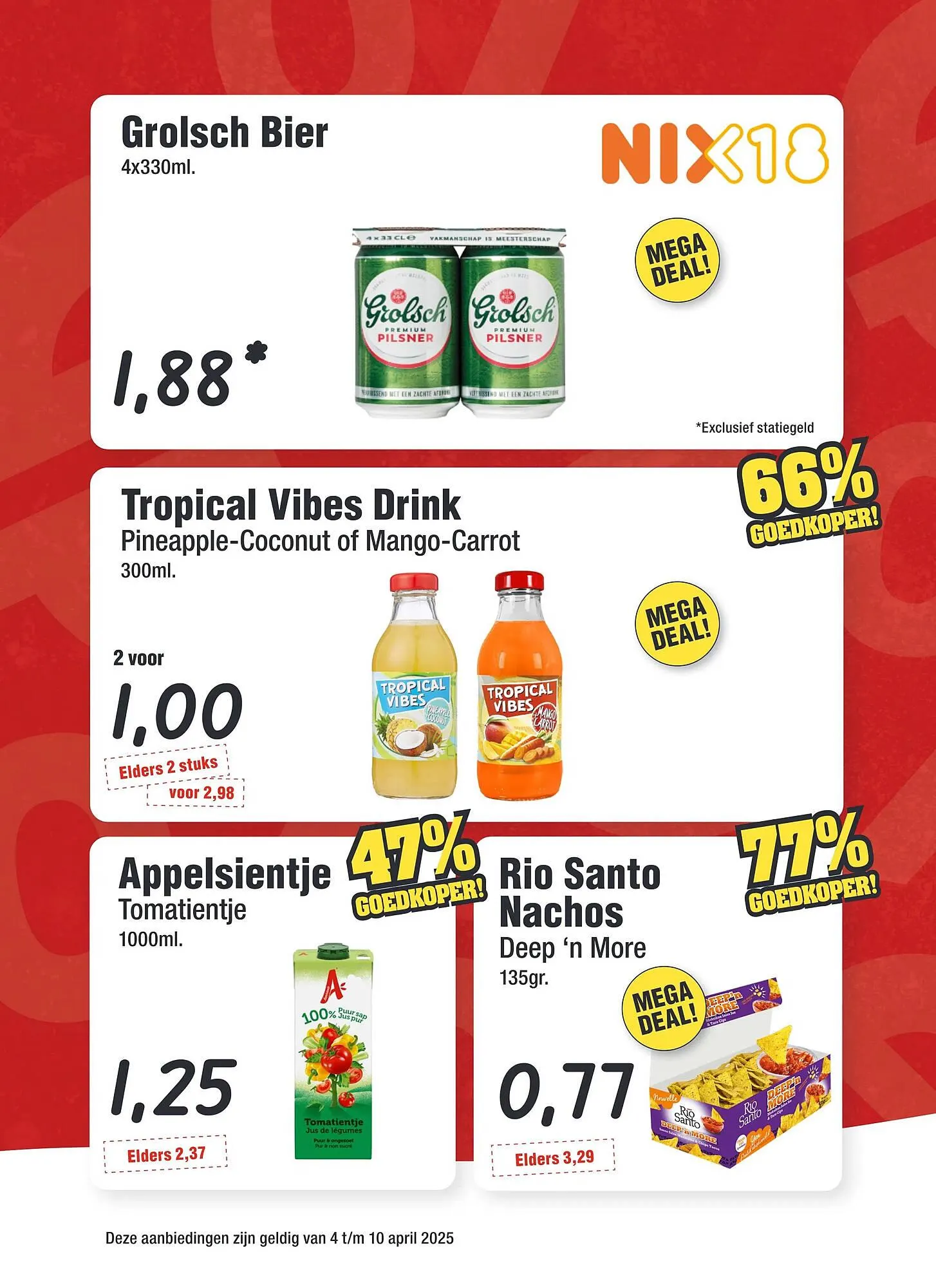 Budget Food folder van 4 april tot 10 april 2025 - Folder pagina 2