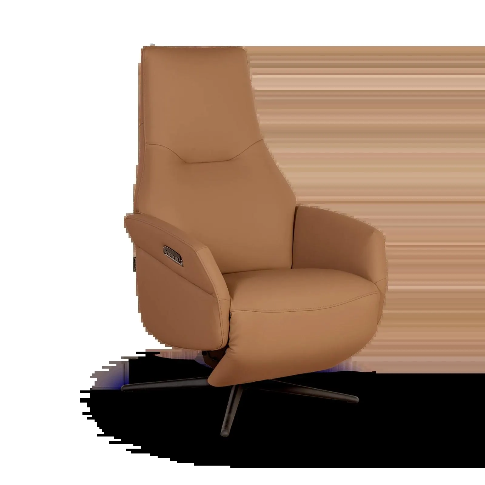 Relaxfauteuil Soprano - Leder Cognac