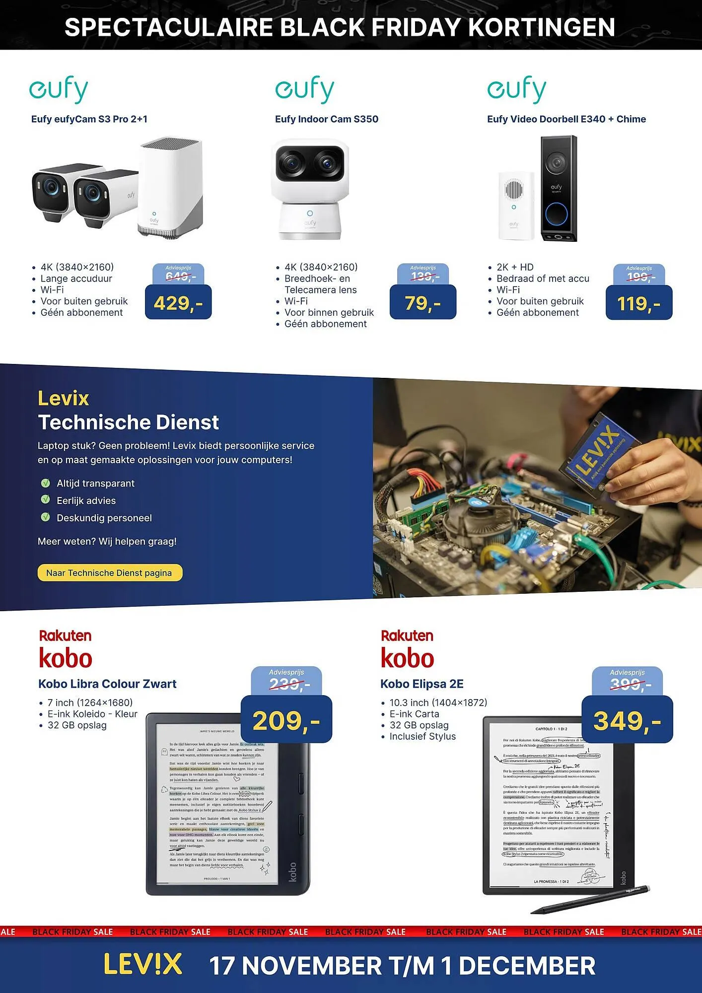 Levix Computershop folder van 18 november tot 1 december 2025 - Folder pagina 5