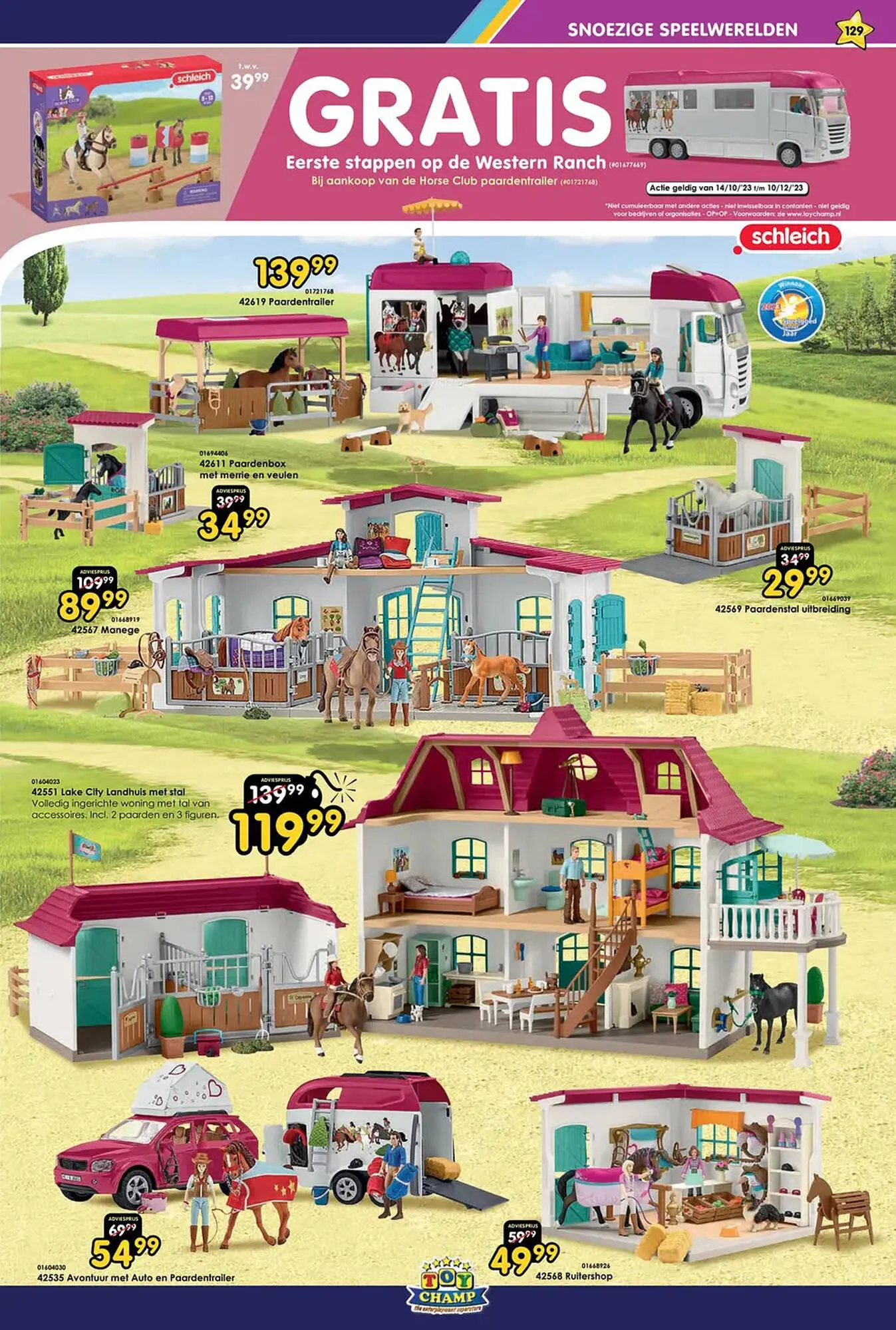 ToyChamp folder van 14 oktober tot 10 december 2023 - Folder pagina 129