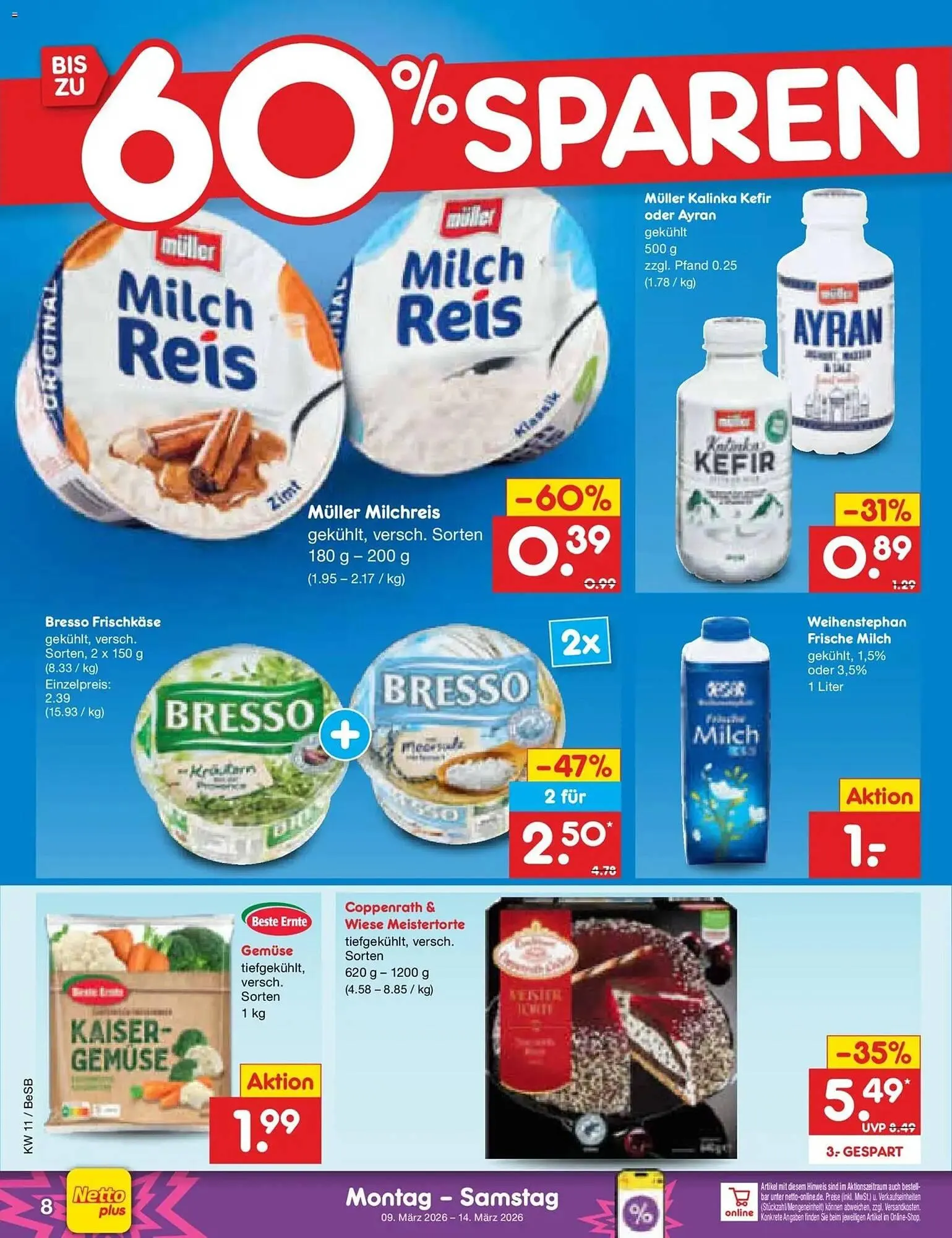 Netto Marken-Discount DE folder van 9 maart tot 14 maart 2026 - Folder pagina 8