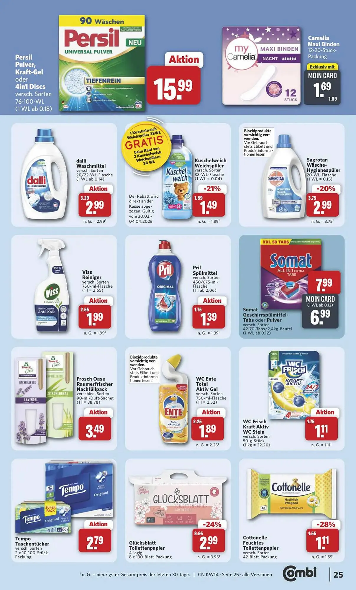Combi Markt DE folder van 30 maart tot 4 april 2026 - Folder pagina 28