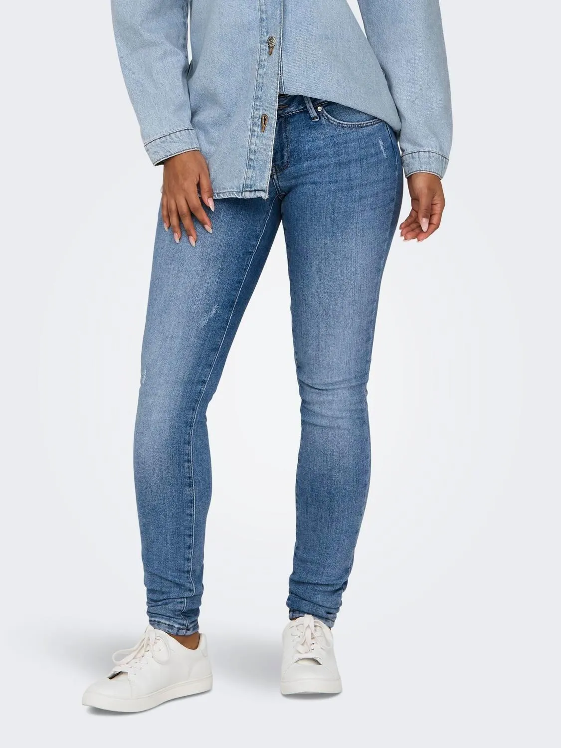 Skinny fit Super low waist Jeans