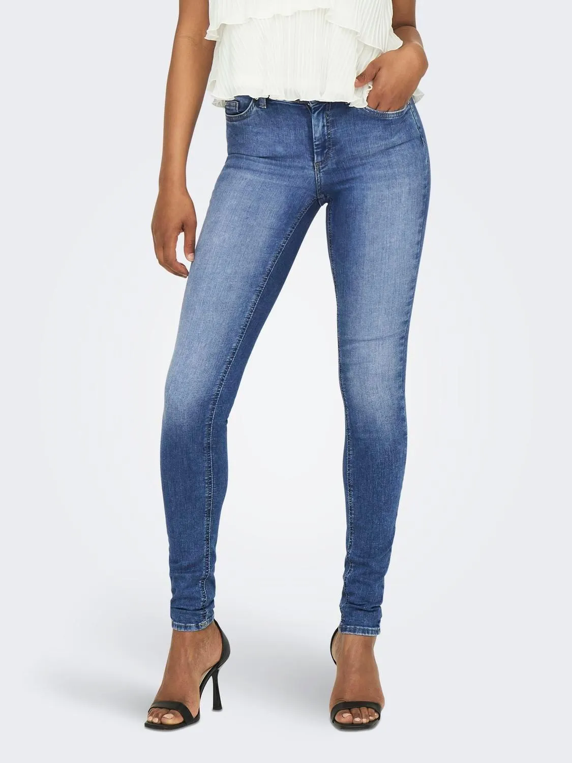 ONLBlush life mid Skinny jeans