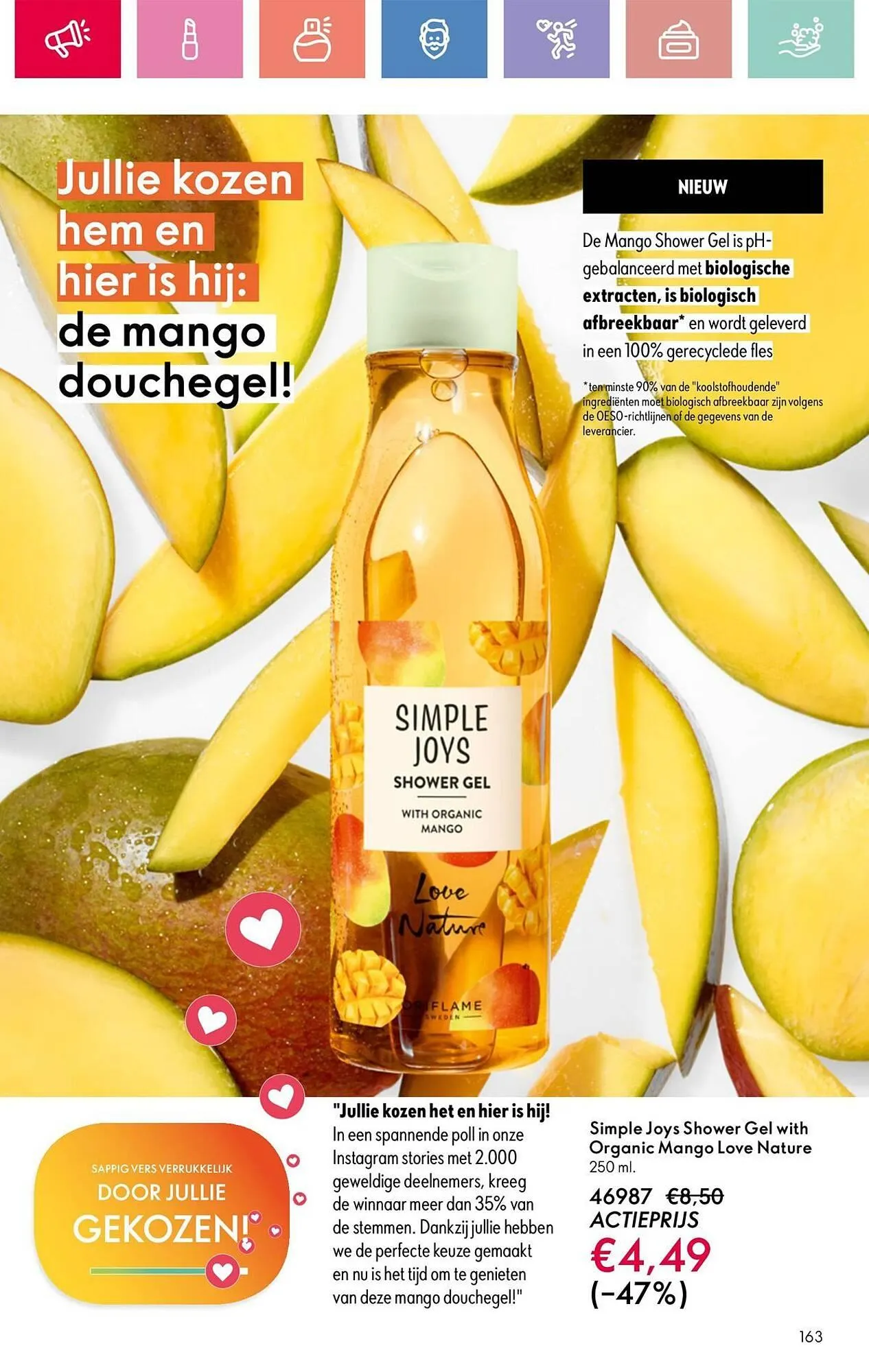 Oriflame folder van 22 juni tot 12 juli 2025 - Folder pagina 163