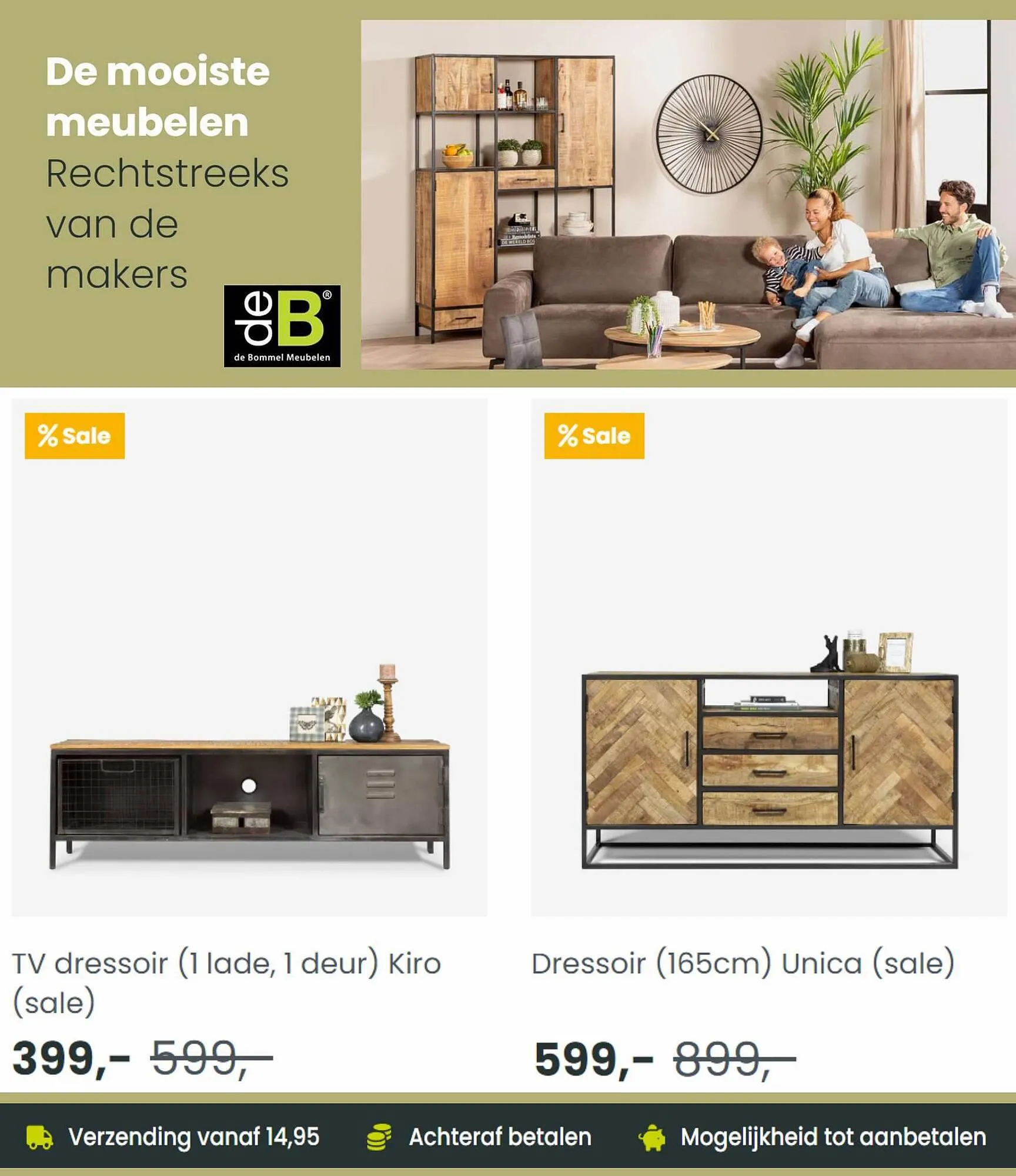 De Bommel Meubelen folder van 30 oktober tot 9 november 2023 - Folder pagina 3