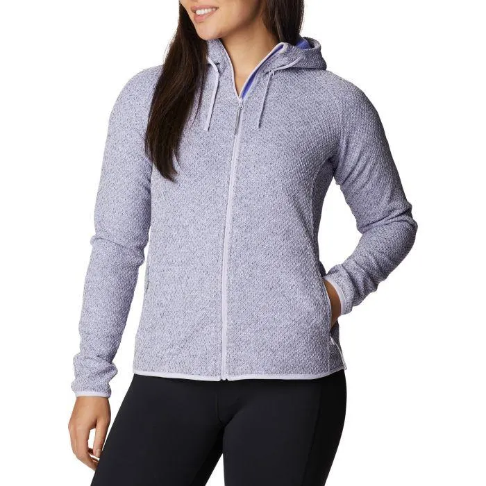 Columbia Pacific Point fleece vest dames purple tint heather purple lotus