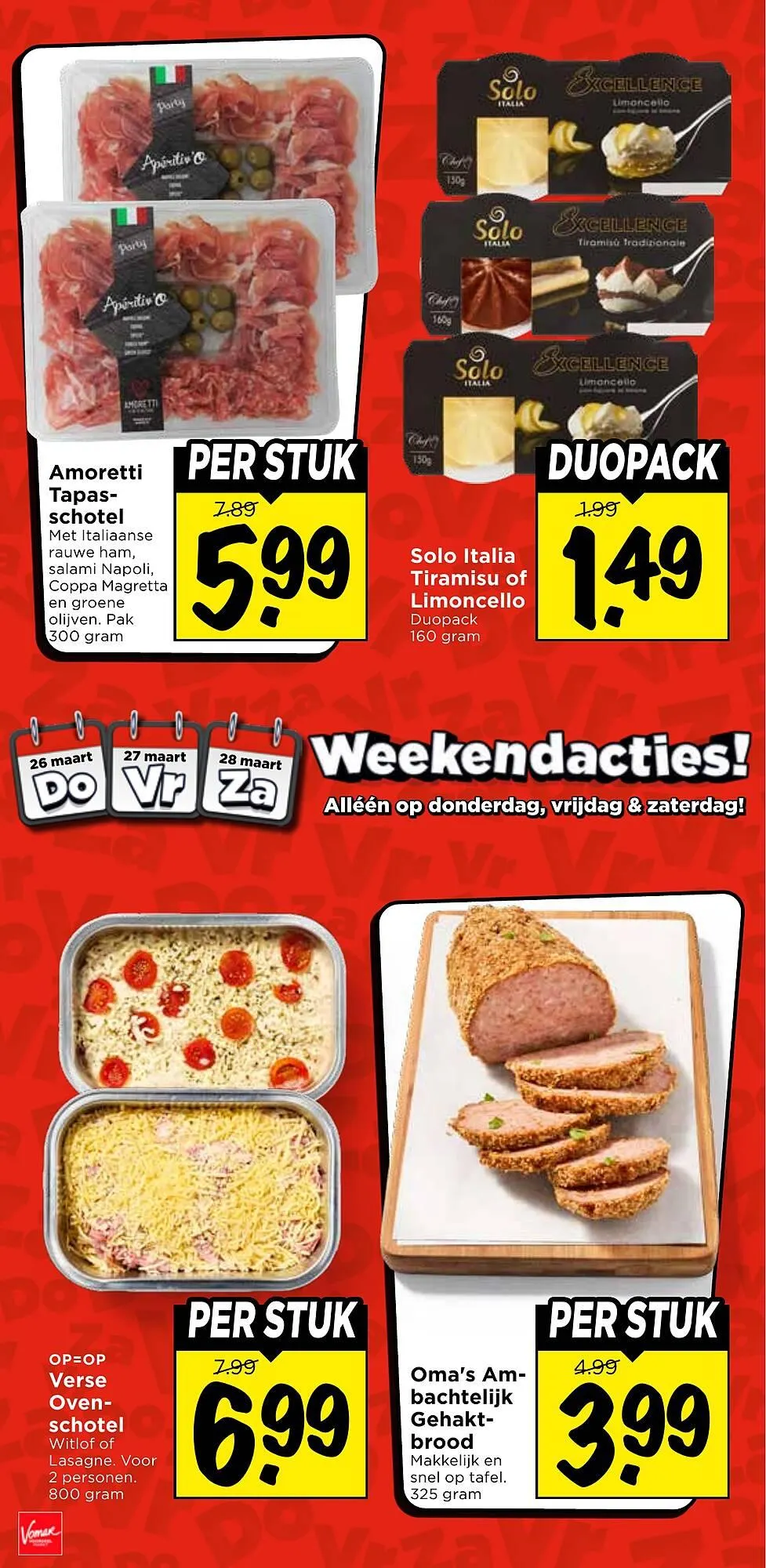 Vomar Voordeelmarkt folder van 22 maart tot 28 maart 2026 - Folder pagina 43