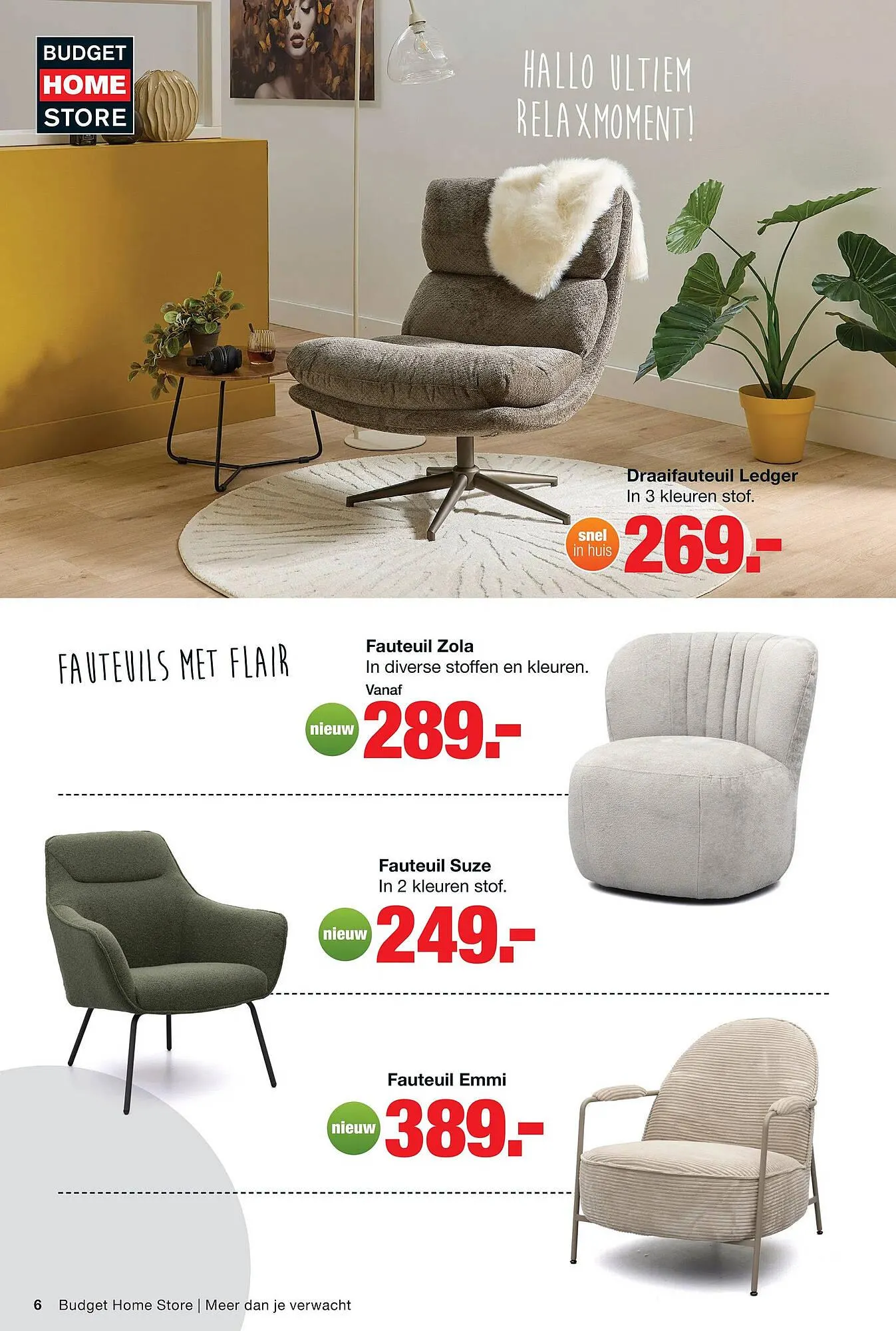 Budget Home Store folder van 24 november tot 21 december 2025 - Folder pagina 6