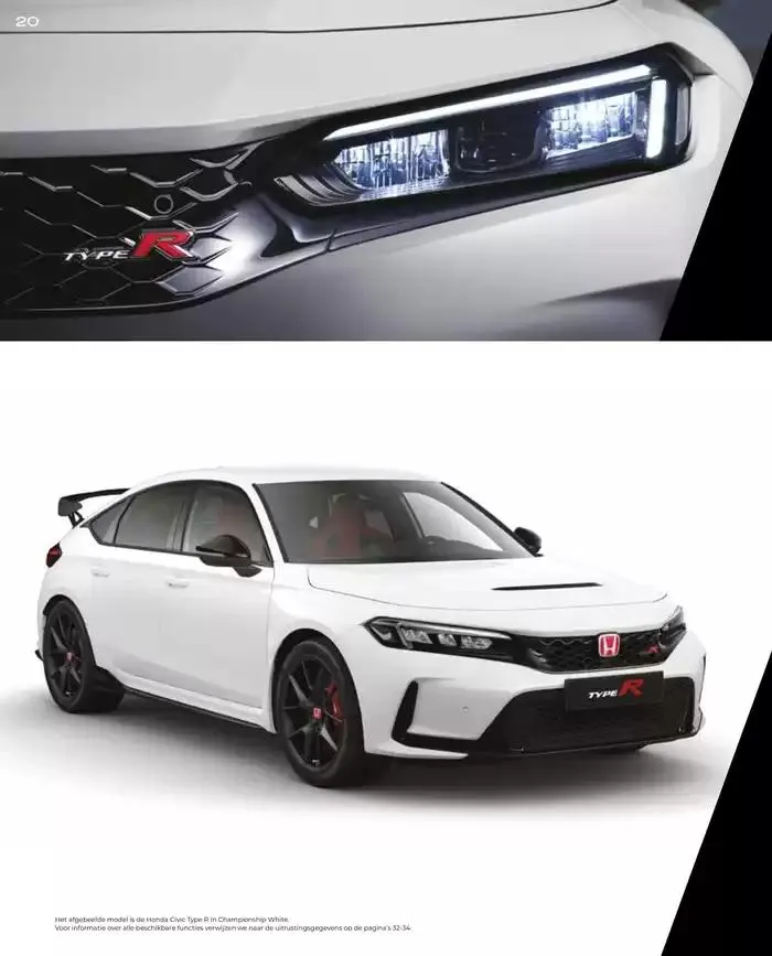 Civic Type R van 19 november tot 30 juni 2025 - Folder pagina 20