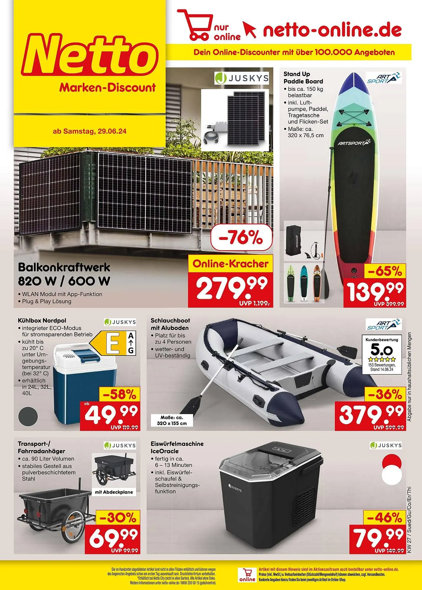 Netto Marken-Discount DE folder van 8 juli tot 13 juli 2024 - Folder pagina 36