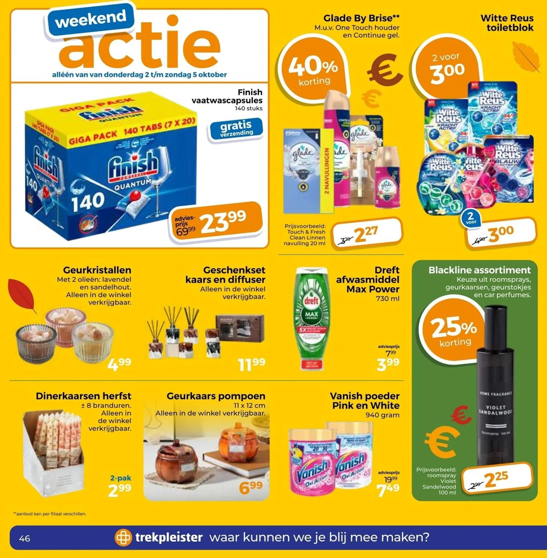 Trekpleister folder van 30 september tot 12 oktober 2025 - Folder pagina 48