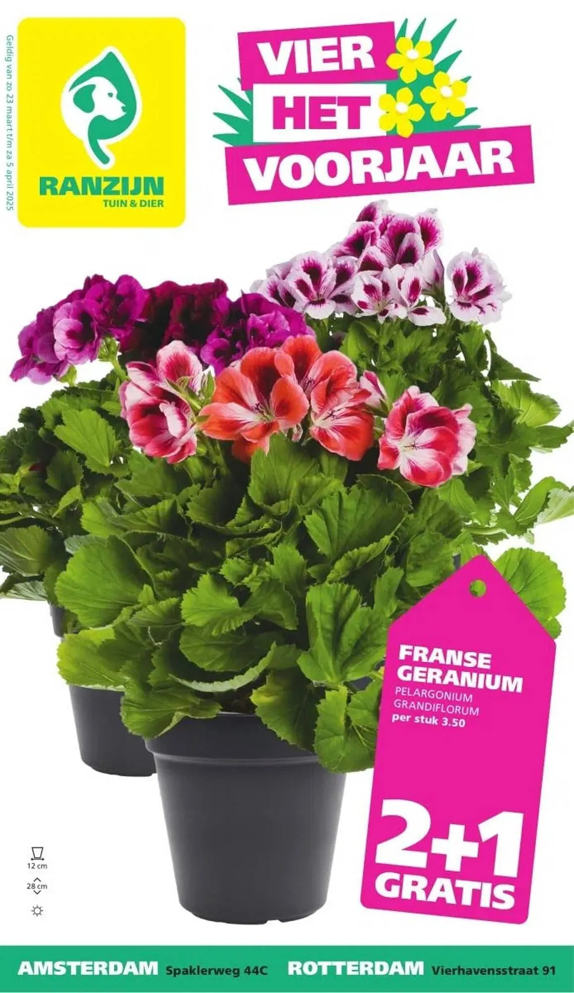 Ranzijn folder van 23 maart tot 5 april 2025 - Folder pagina 1