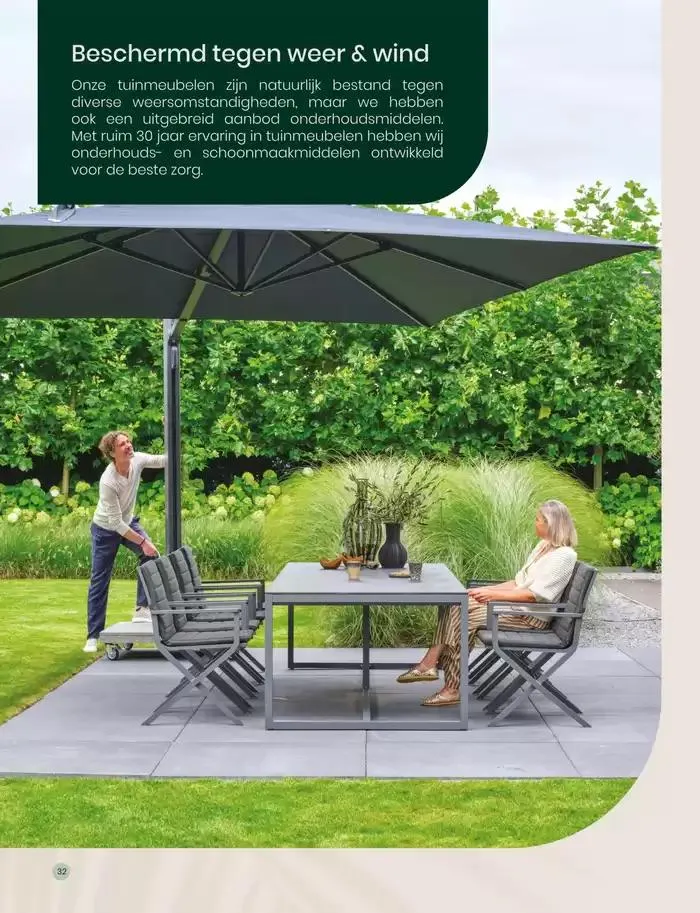 Outdoor Living van 21 oktober tot 31 december 2024 - Folder pagina 32