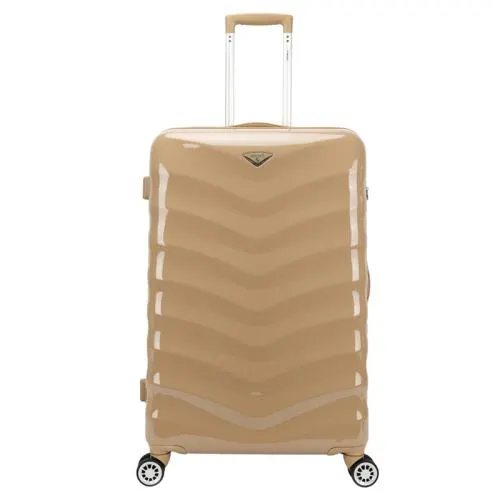 Harde Koffer / Trolley / Reiskoffer 77 cm (Large) Exclusivo-One Beige