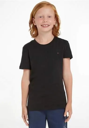 Tommy Hilfiger T-shirt BOYS BASIC CN KNIT Kinderen Kids Junior MiniMe, voor jongens