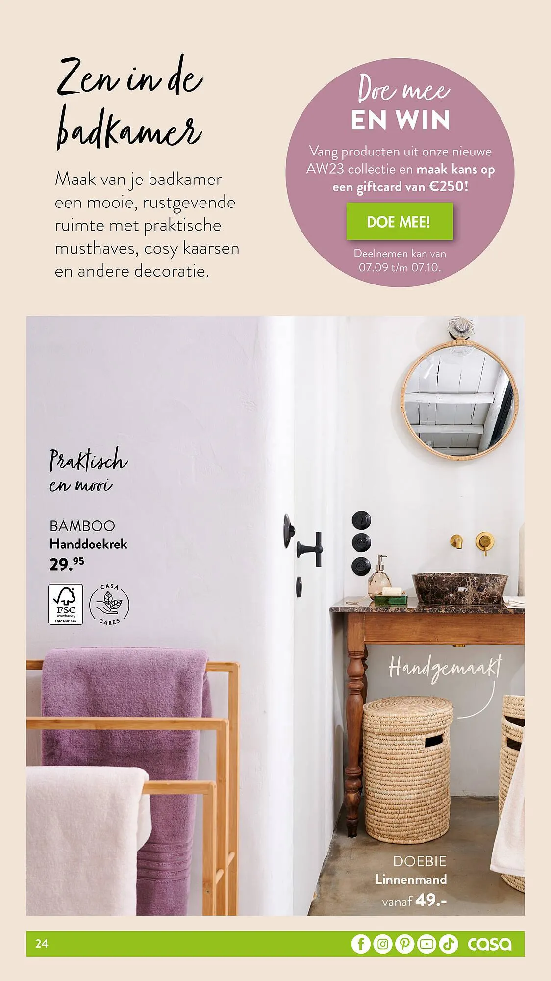 Casa Autumn-Winter folder van 7 september tot 17 januari 2024 - Folder pagina 24