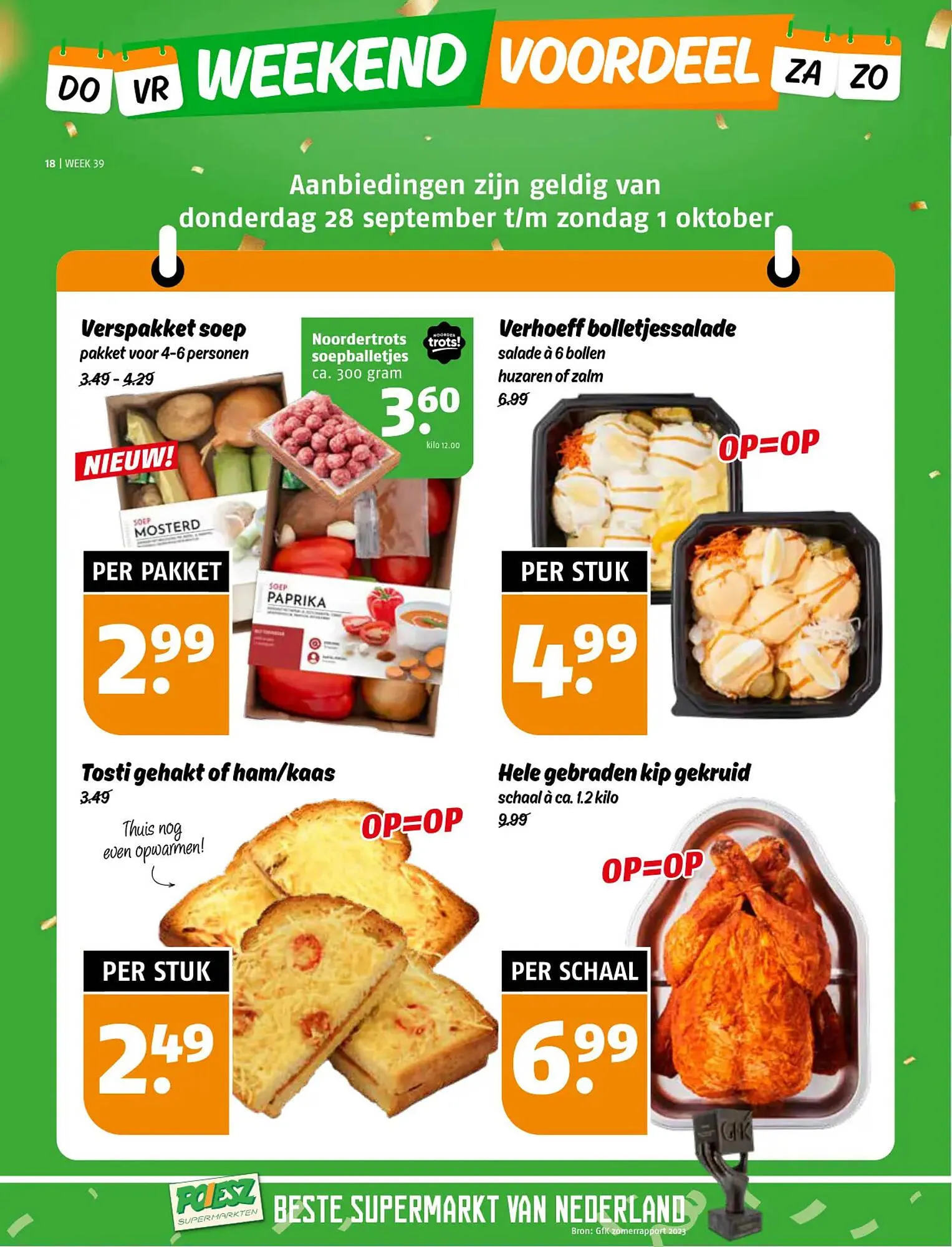 Poiesz folder van 25 september tot 1 oktober 2023 - Folder pagina 18