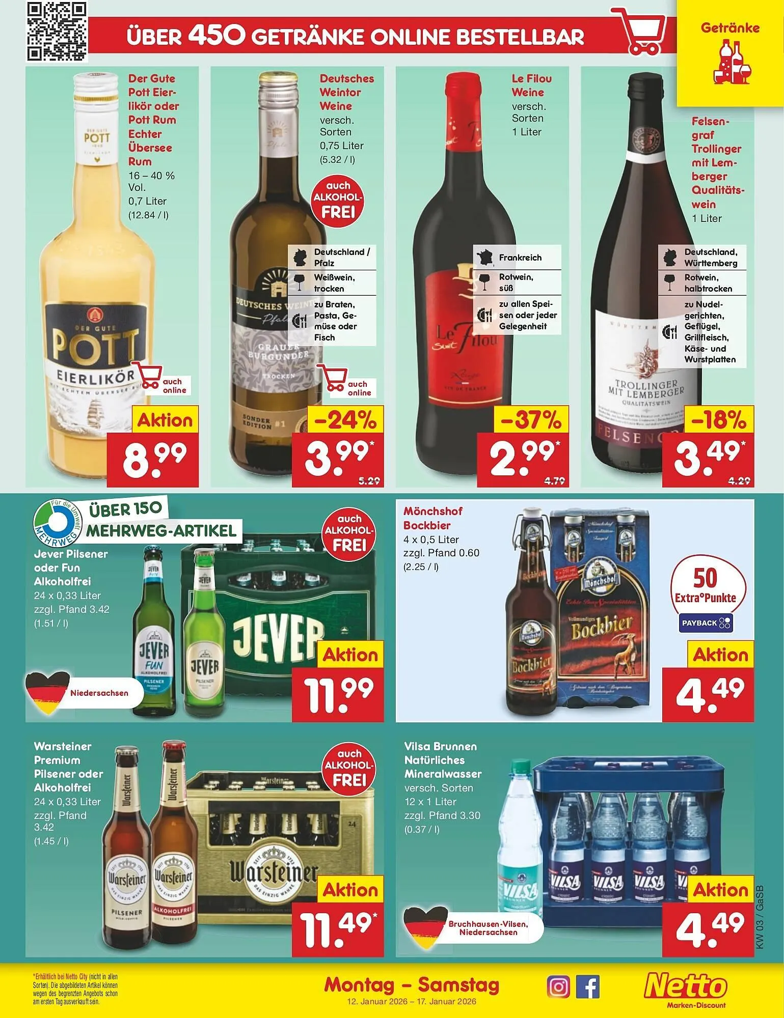 Netto Marken-Discount DE folder van 12 januari tot 17 januari 2026 - Folder pagina 25