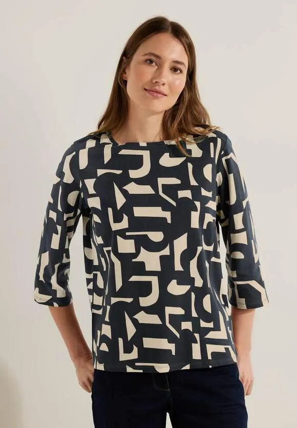Tuniekshirt met print