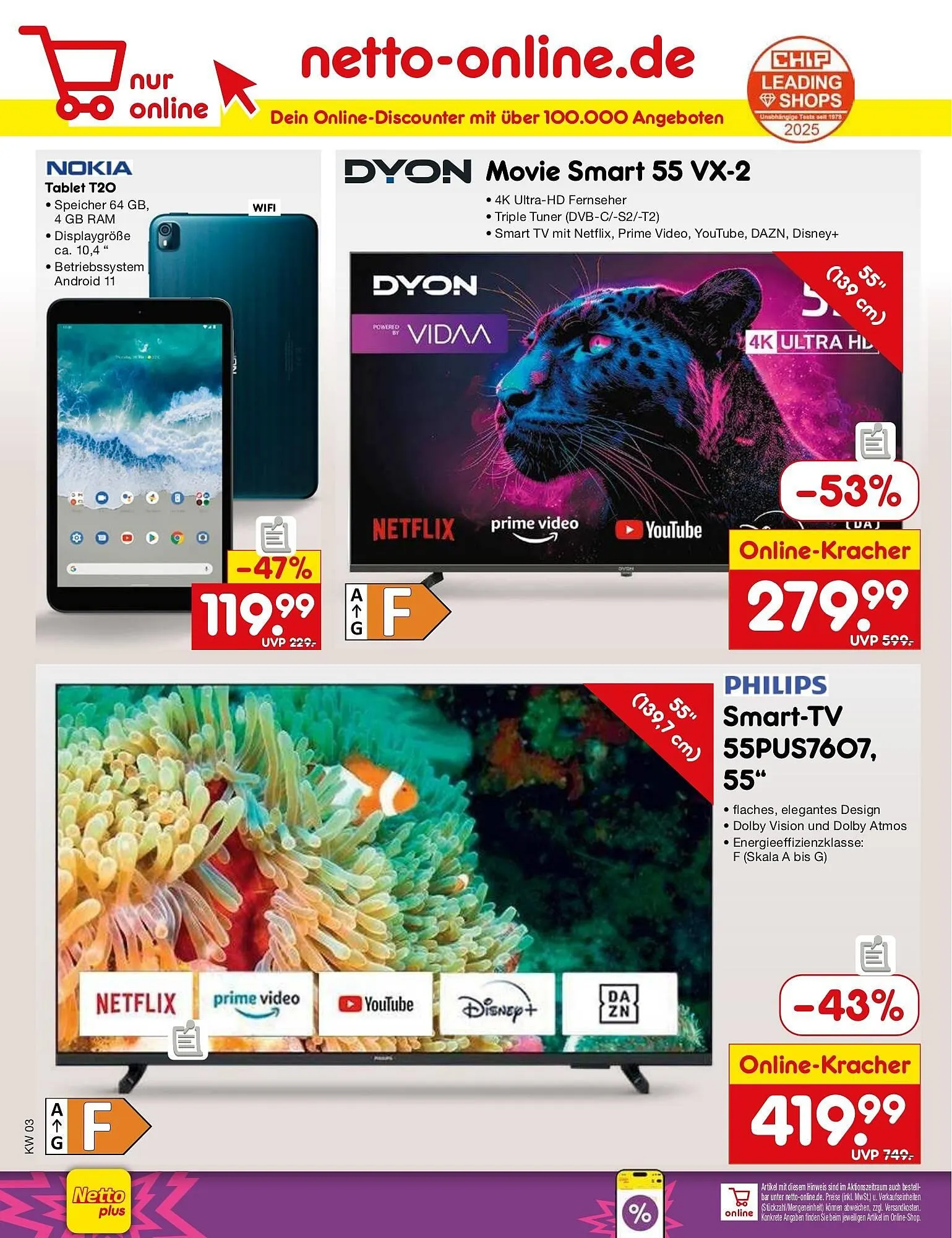 Netto Marken-Discount DE folder van 12 januari tot 17 januari 2026 - Folder pagina 40