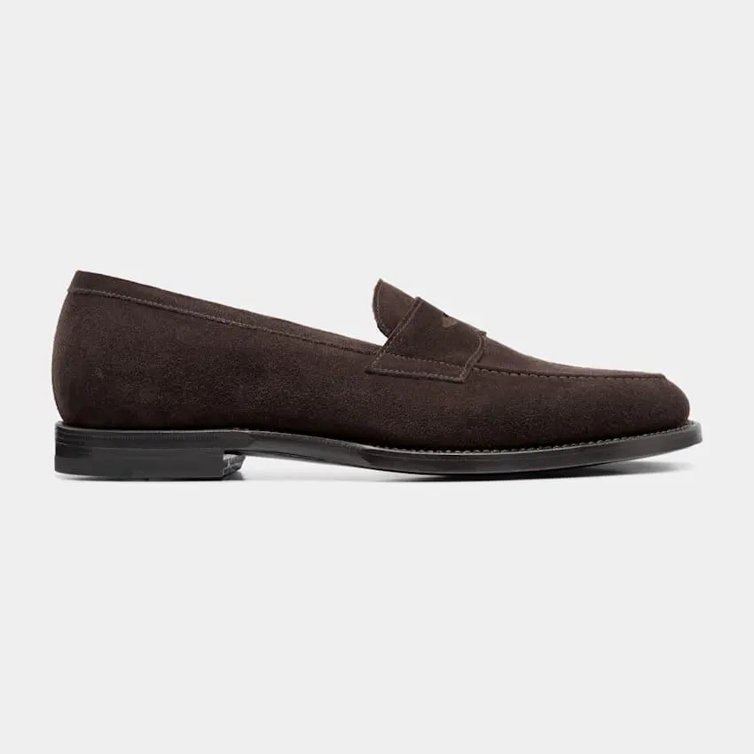 Dark Brown Penny Loafer - Made in Italy
