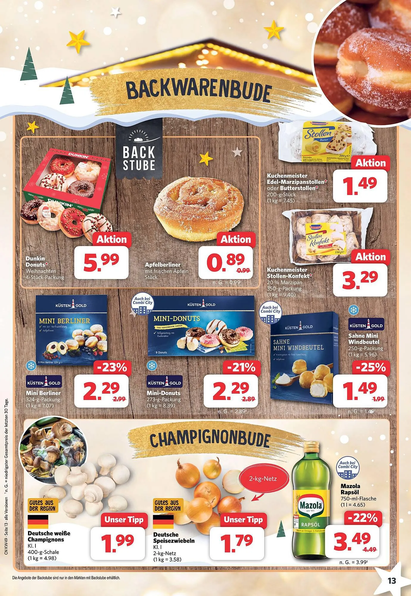 Combi Markt DE folder van 4 december tot 9 december 2023 - Folder pagina 13
