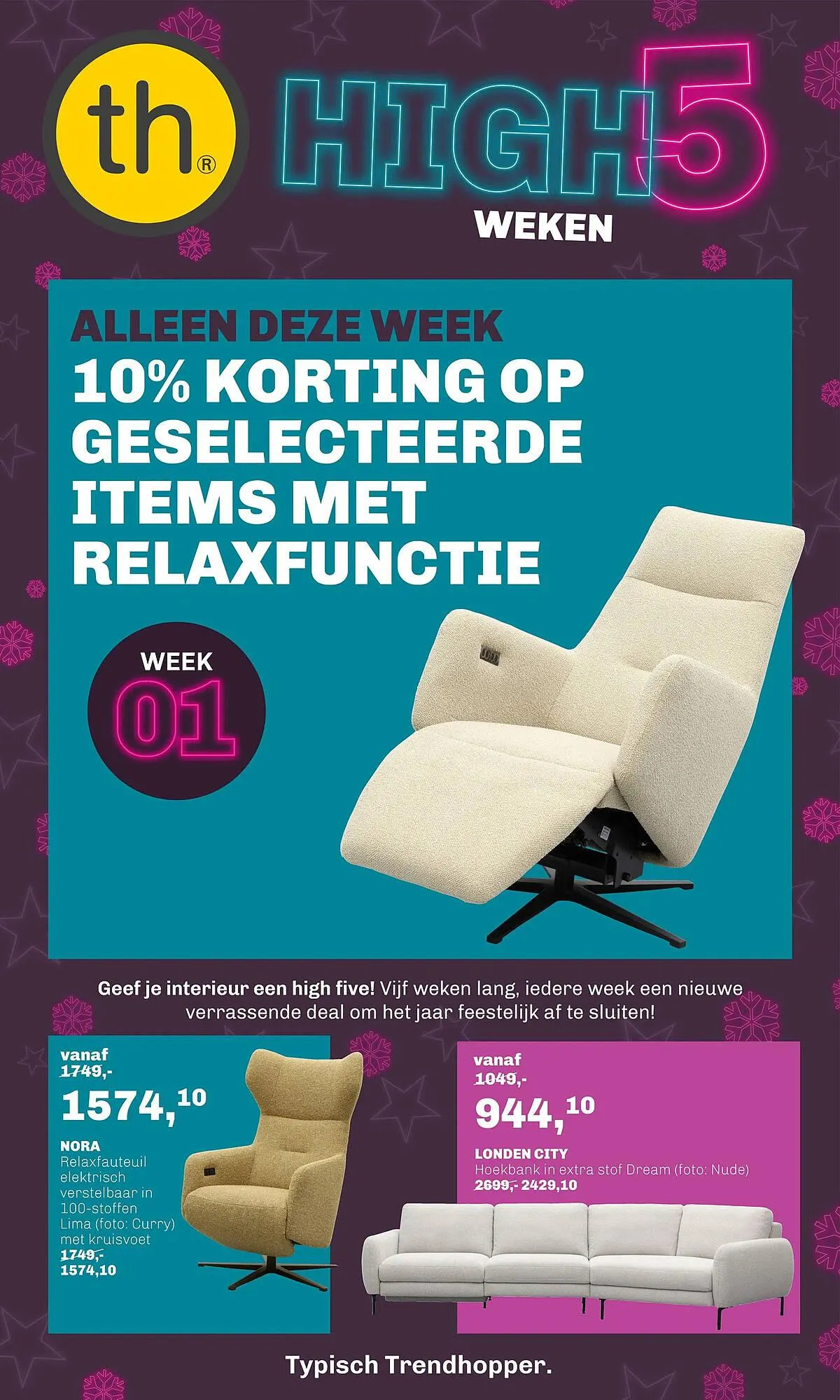 Trendhopper folder van 29 december tot 4 januari 2026 - Folder pagina 1