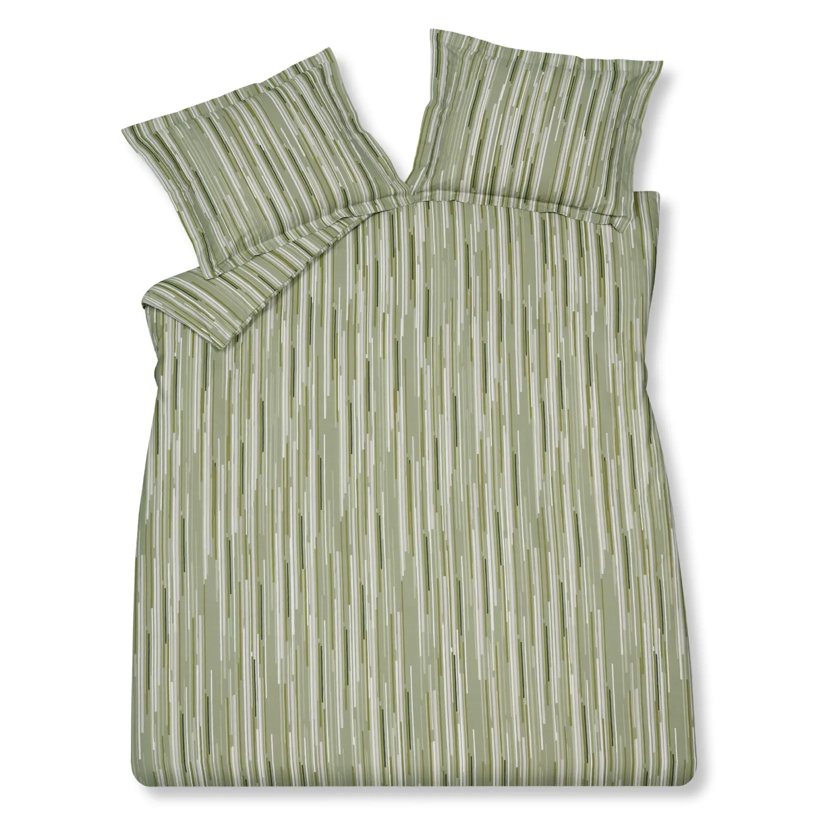 MORNING MATCHA dekbedovertrek | smoke green