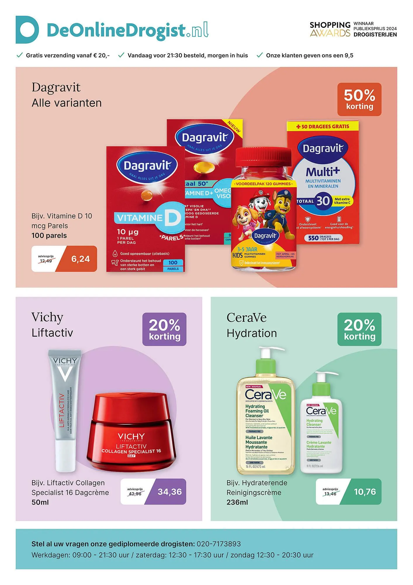 De Online Drogist folder - 1