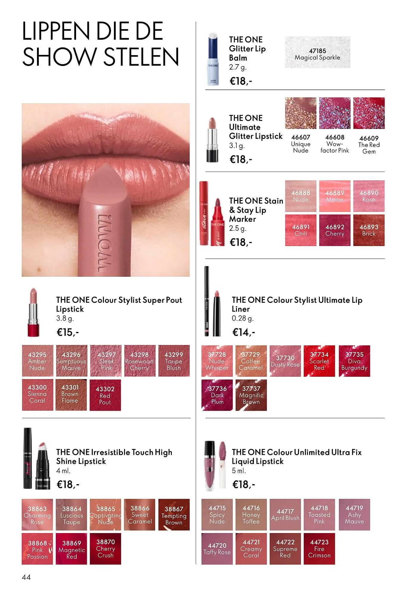 Oriflame brochure van 18 februari tot 10 maart 2026 - Folder pagina 44