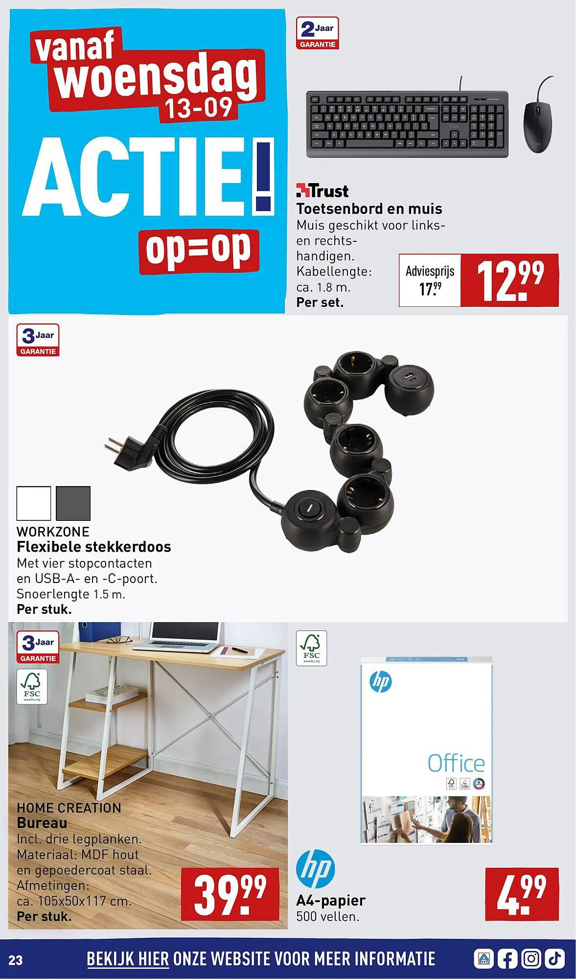 ALDI folder van 11 september tot 17 september 2023 - Folder pagina 23