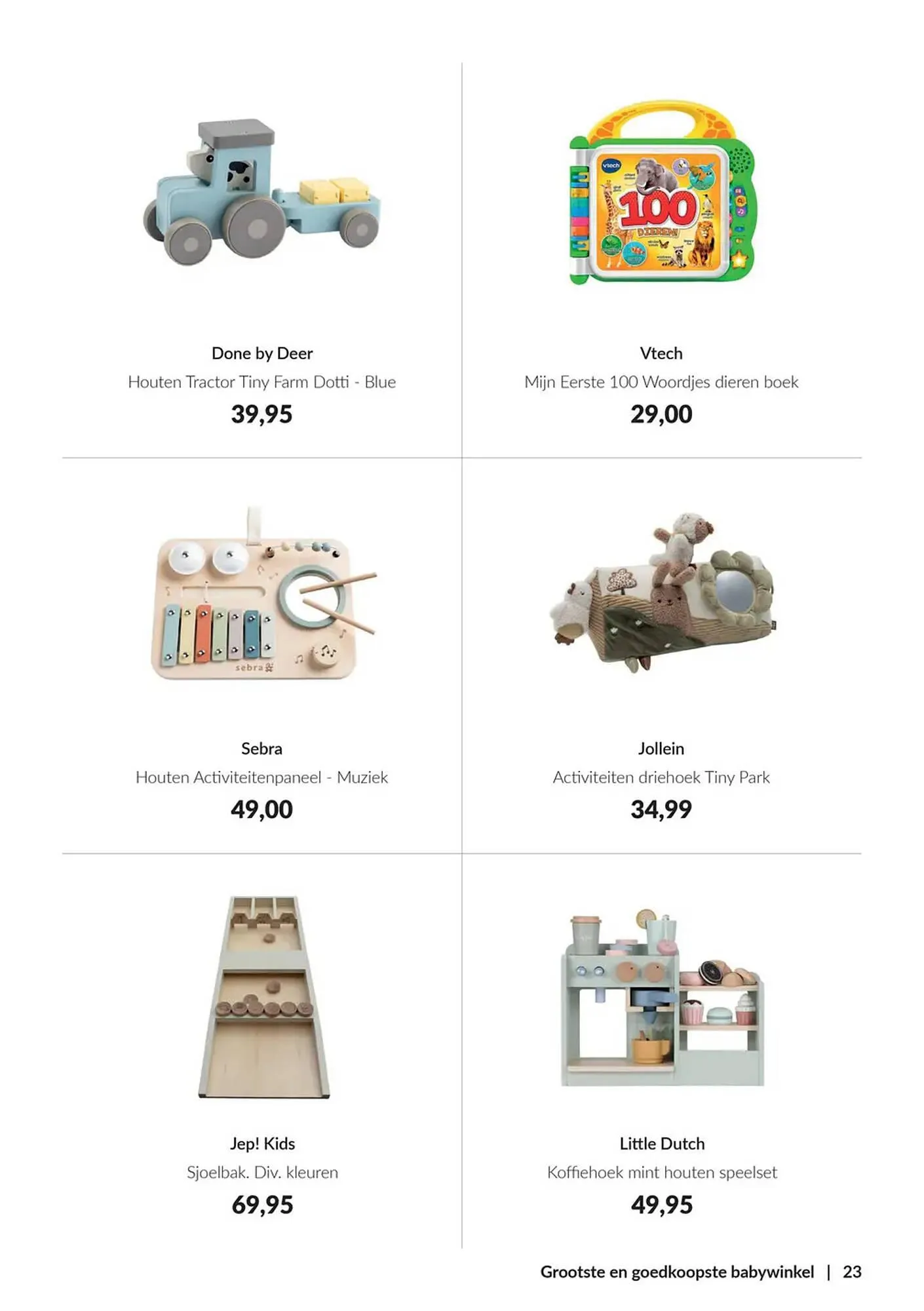 Babypark folder van 29 oktober tot 10 november 2025 - Folder pagina 23