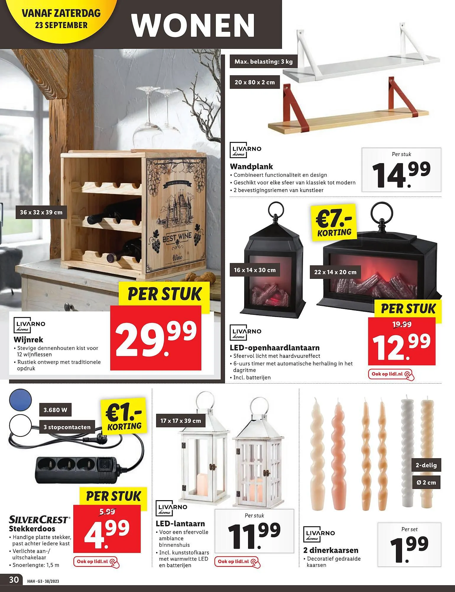 Lidl folder van 18 september tot 24 september 2023 - Folder pagina 30