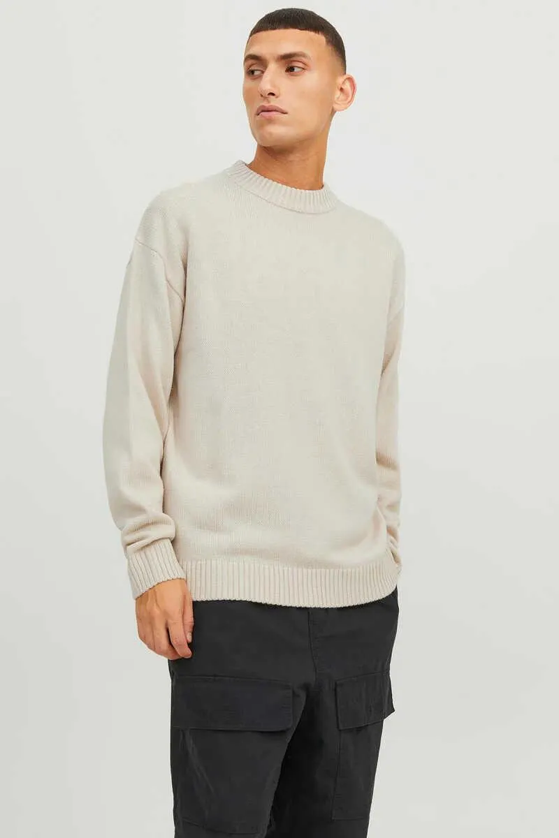 Jersey estructura cuello redondo