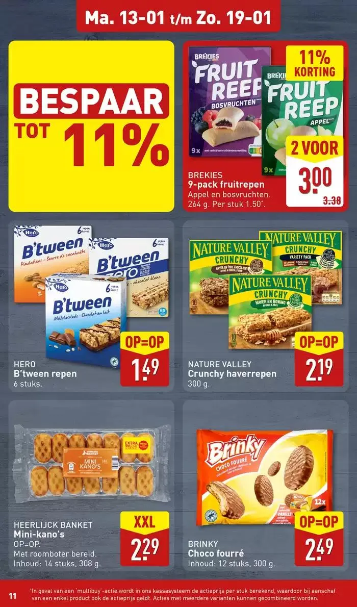 Exclusieve deals en koopjes van 9 januari tot 16 januari 2025 - Folder pagina 11