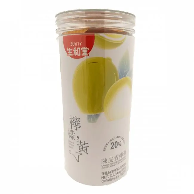 Sunity Gelei Pasta Sinaasappelschil en Citroensmaak 350g