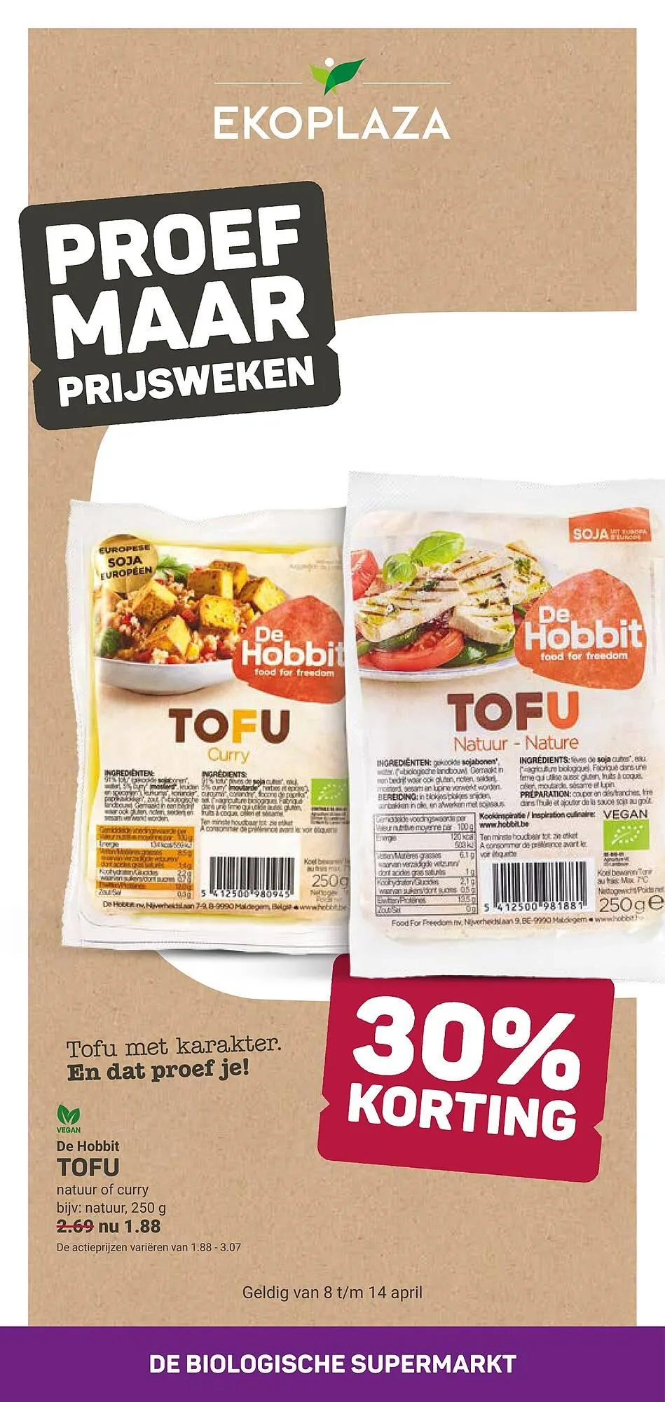 Ekoplaza folder van 8 april tot 14 april 2026 - Folder pagina 1