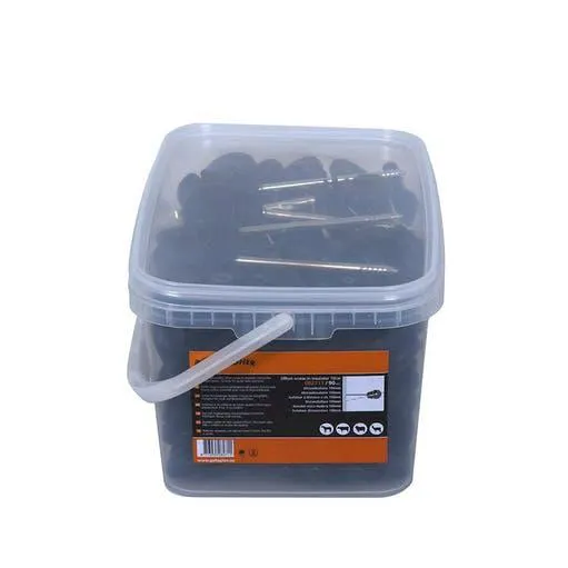 Afstandschroefisolator Hout 10 cm 90 stuks