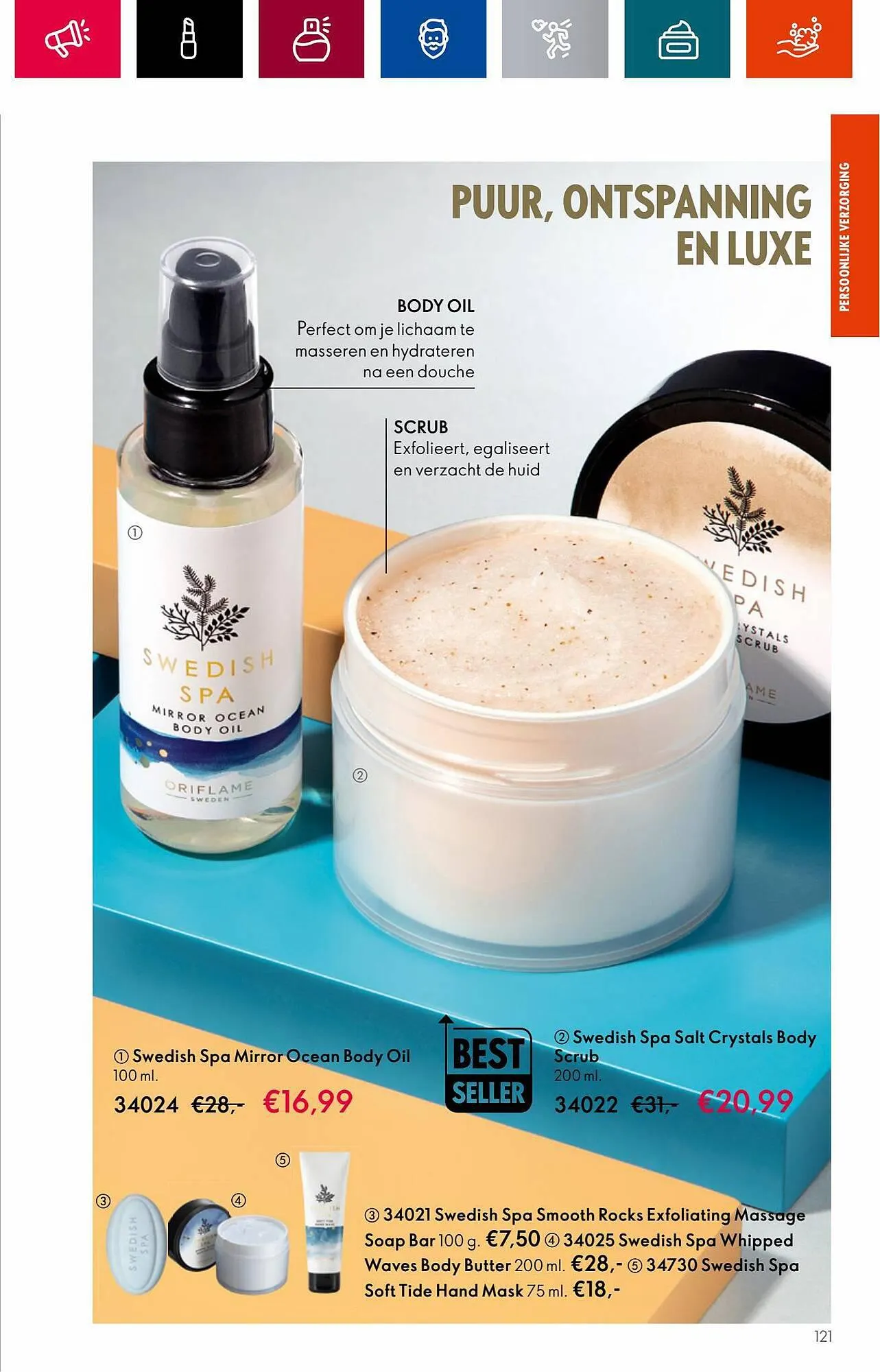 Oriflame folder van 18 juli tot 1 augustus 2023 - Folder pagina 121