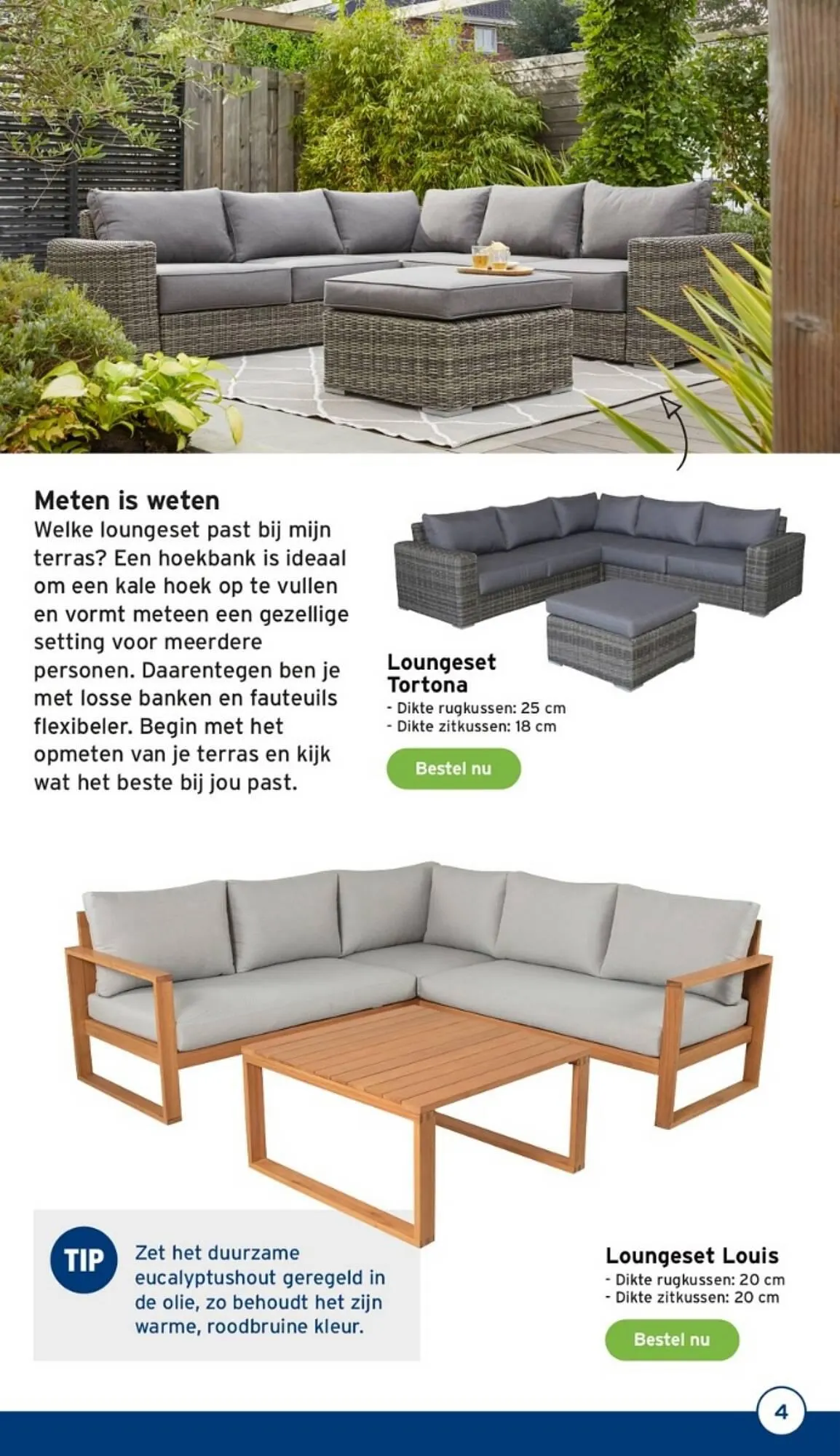 GAMMA tuinmagazine meubels van 7 mei tot 31 juli 2023 - Folder pagina 4