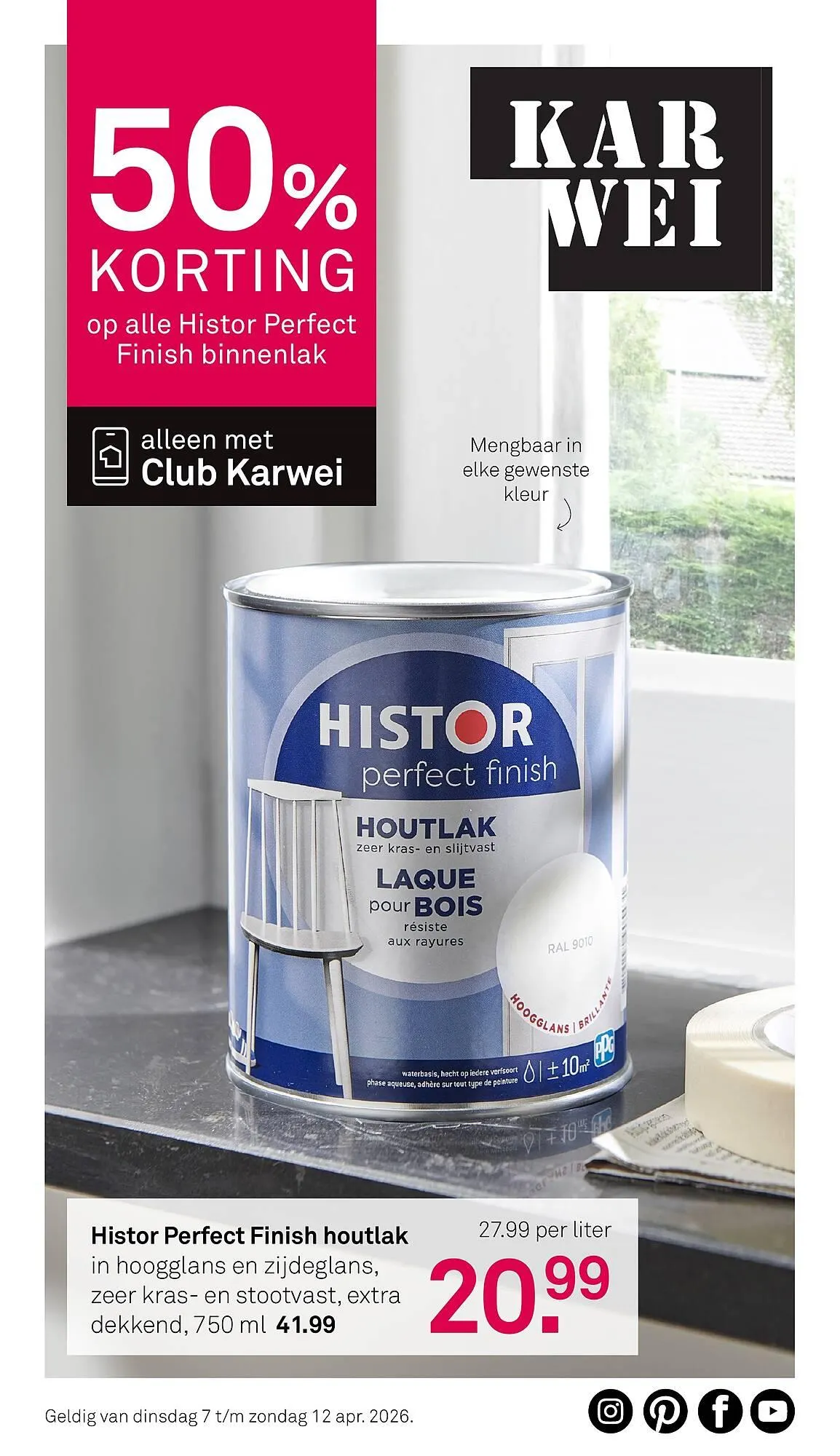 Karwei folder van 7 april tot 12 april 2026 - Folder pagina 1