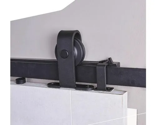 INTERSTEEL Schuifdeursysteem Basic Top mat zwart