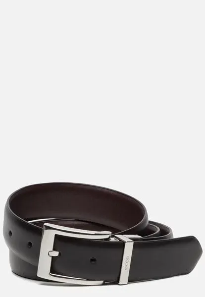 Ecco Bengt riem bruin Leer