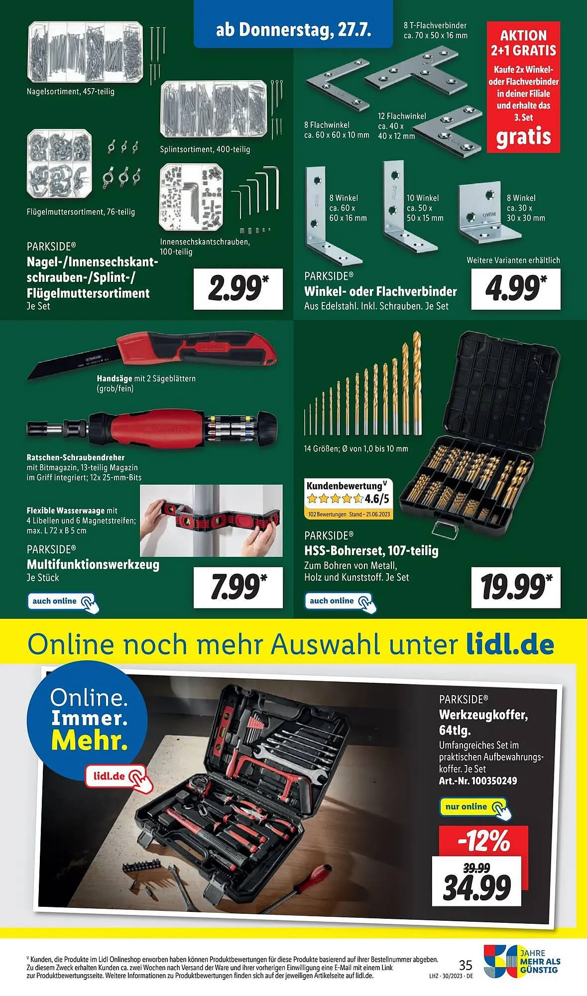 Lidl Duitsland Folder van 20 juli tot 26 juli 2023 - Folder pagina 49