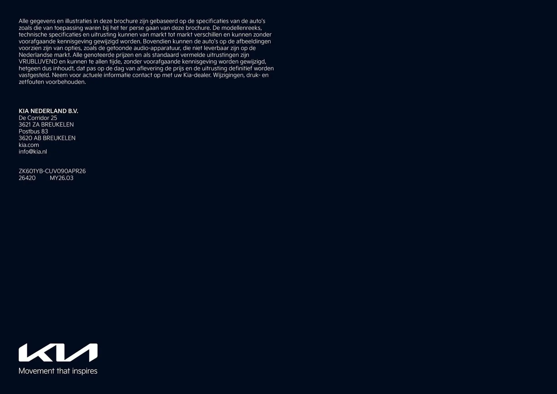 Kia folder van 1 april tot 30 april 2026 - Folder pagina 13