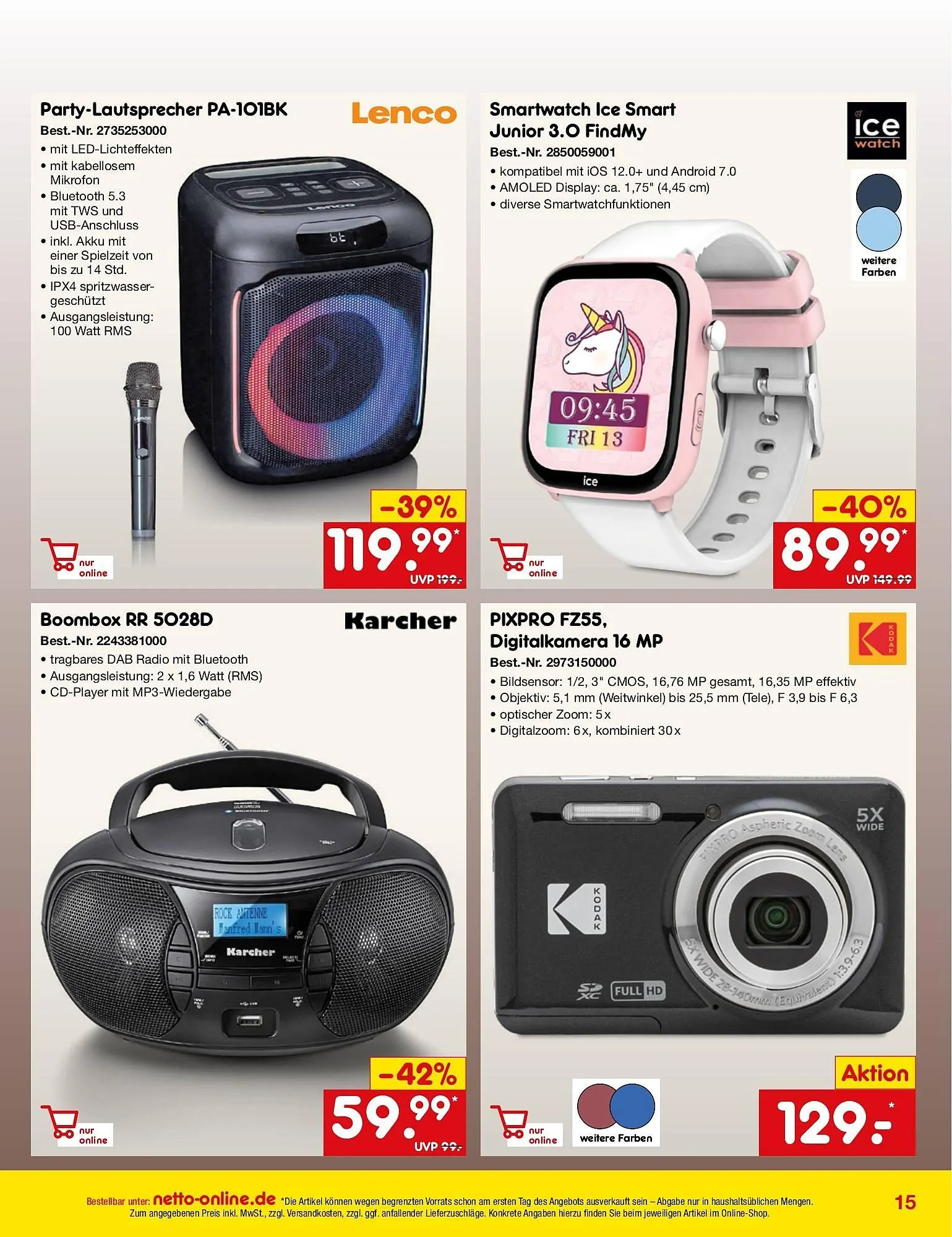 Netto Marken-Discount DE folder van 1 december tot 31 december 2025 - Folder pagina 15