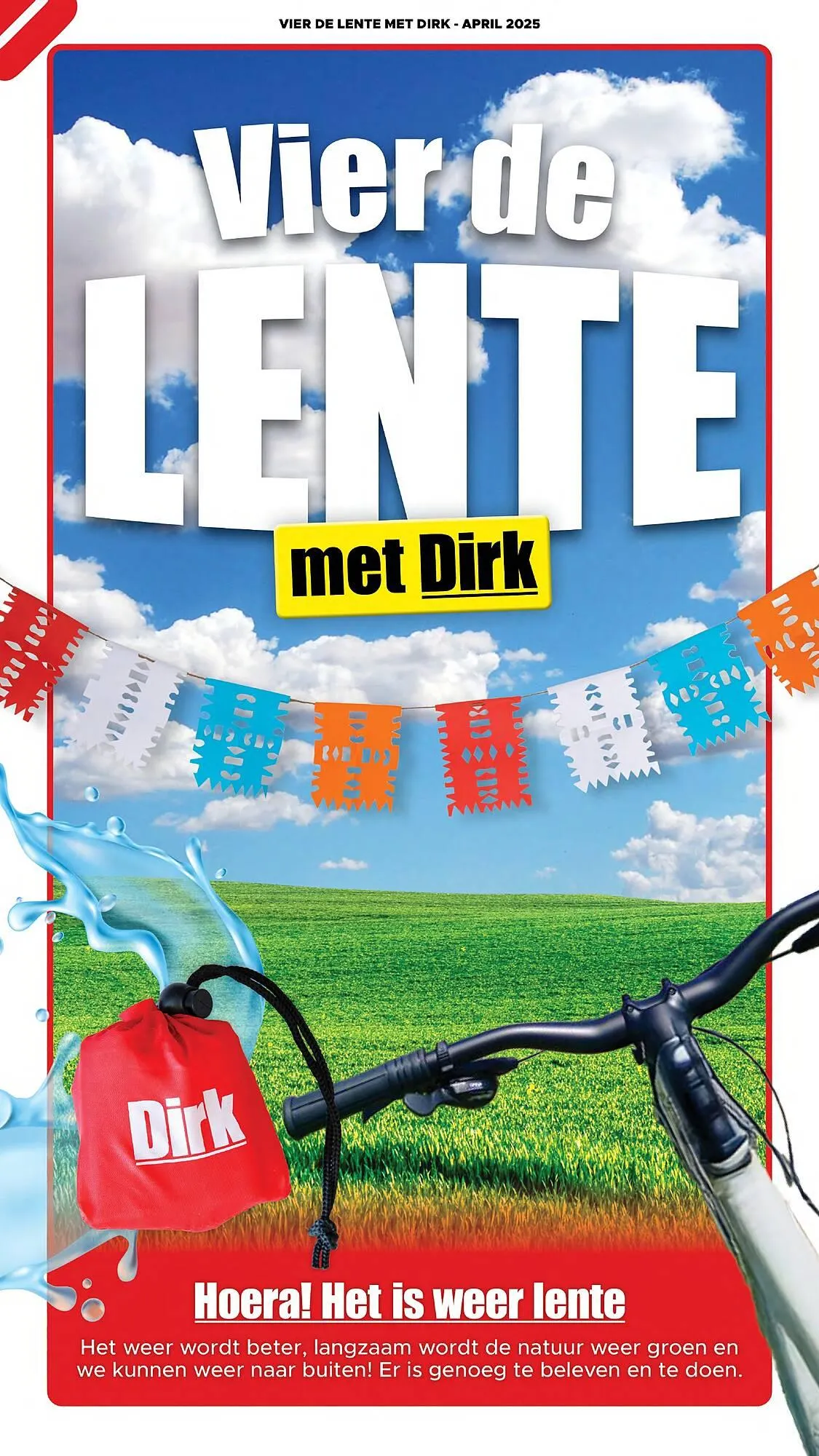 Dirk folder van 1 april tot 30 april 2025 - Folder pagina 1