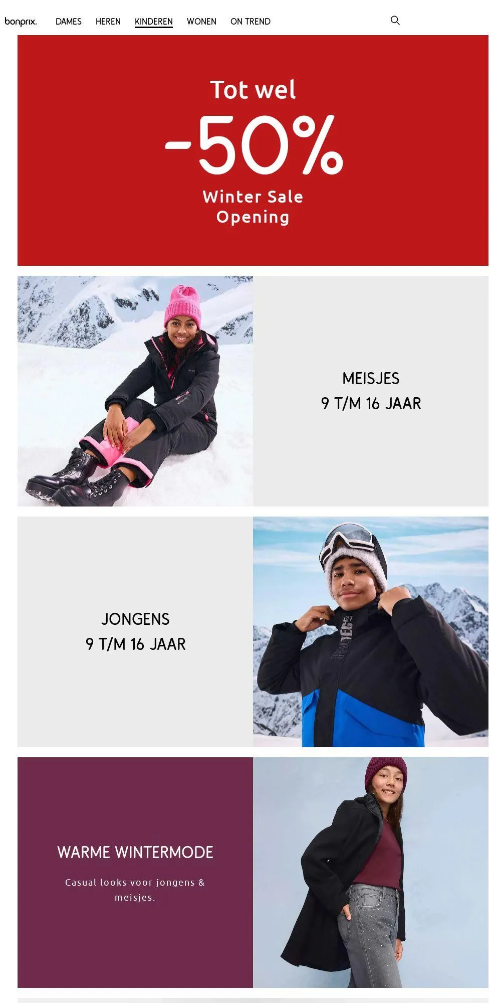 Bonprix Actuele folder van 15 december tot 21 december 2025 - Folder pagina 1