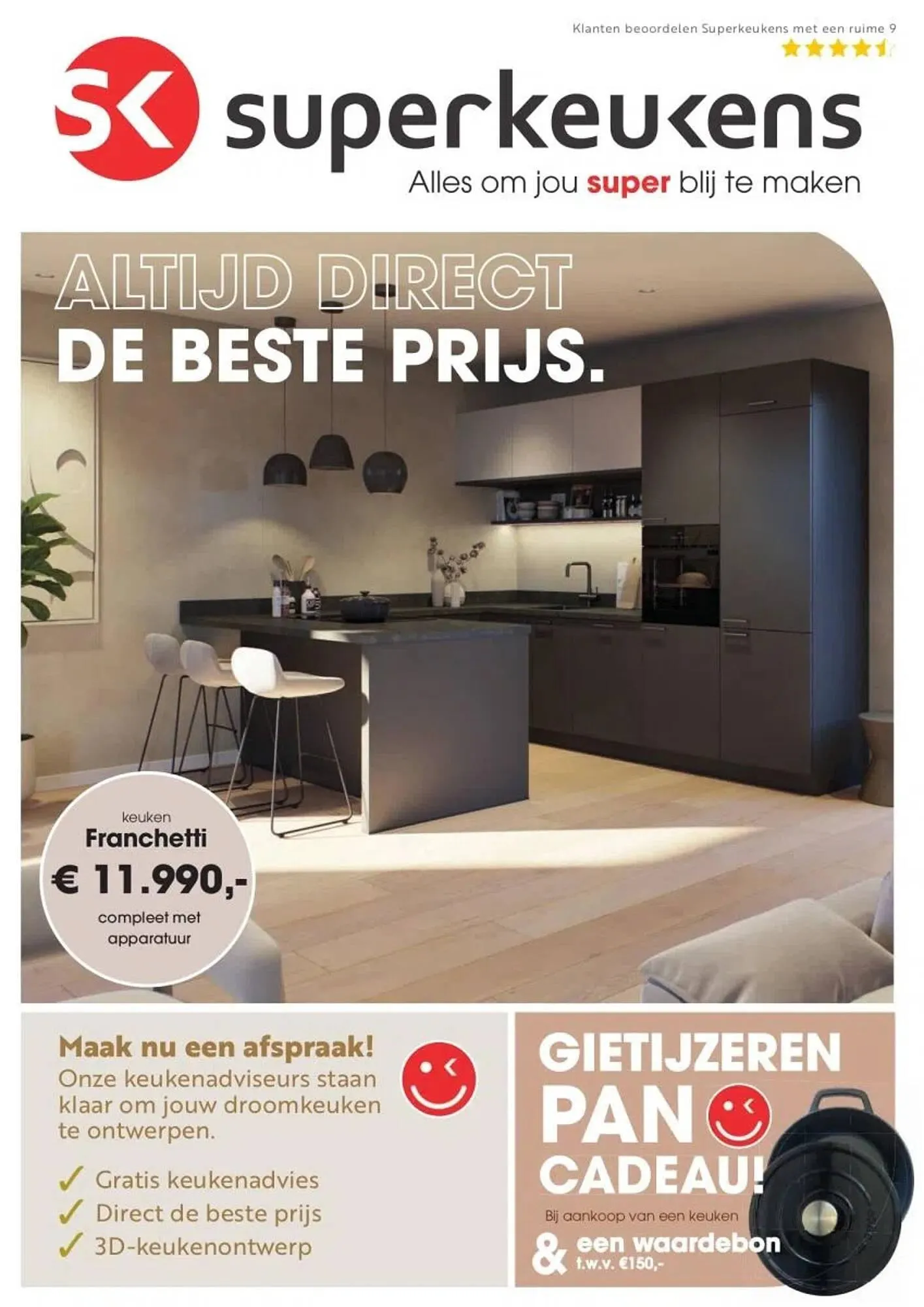 Superkeukens folder van 16 november tot 23 november 2025 - Folder pagina 1